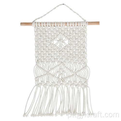 pendente de parede macrame grande diy